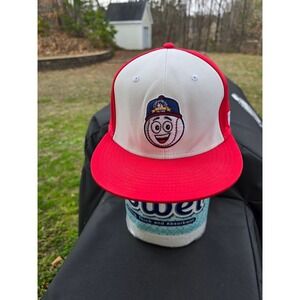 Dome Headwear Cooperstown All Star Village Hat Red White Blue Flex Fit S/M XXIX